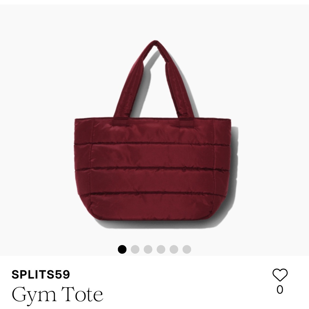 Splits59 Gym Bag in Burgundy